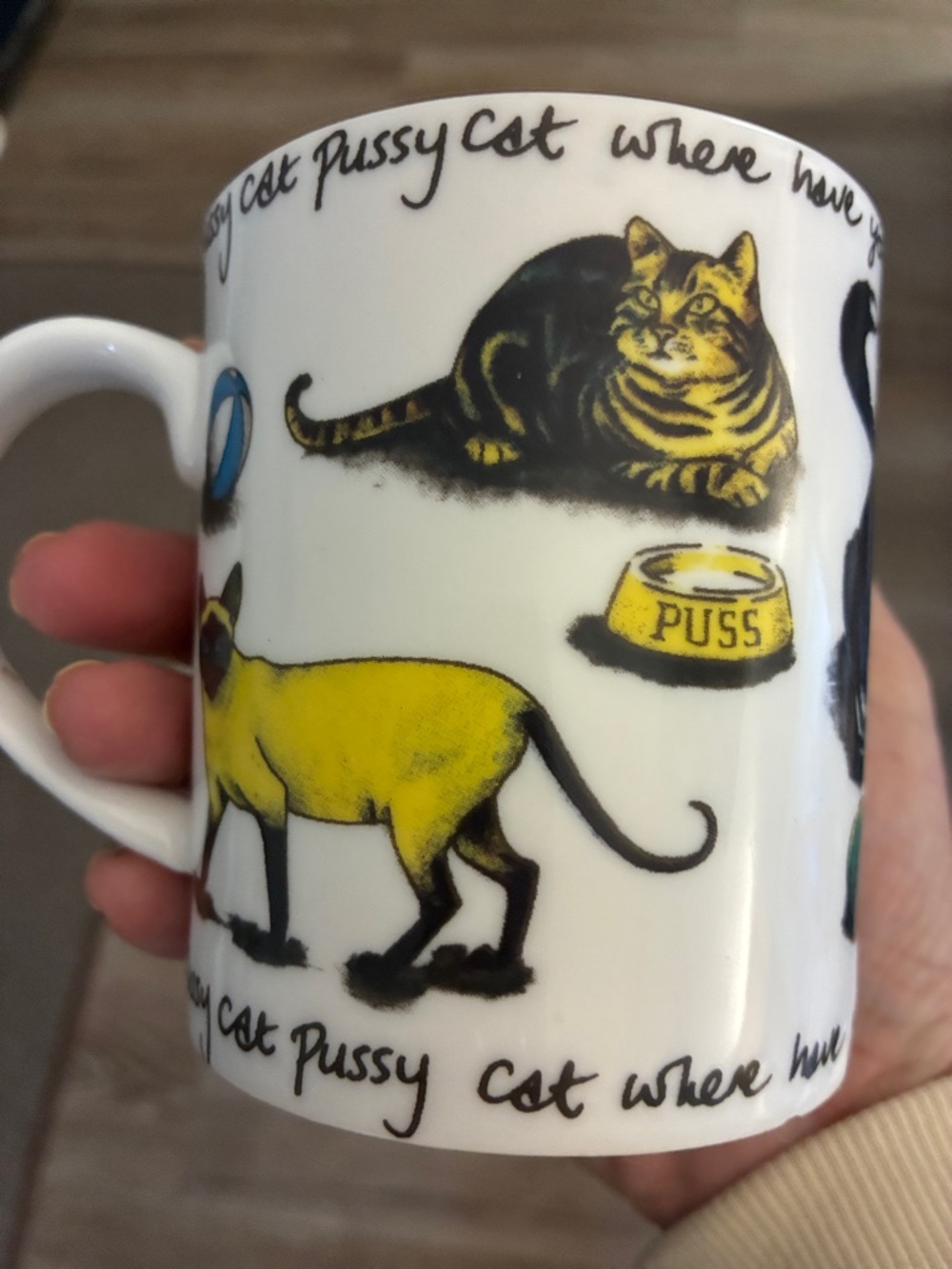 London Cat mug Paul Cardau
